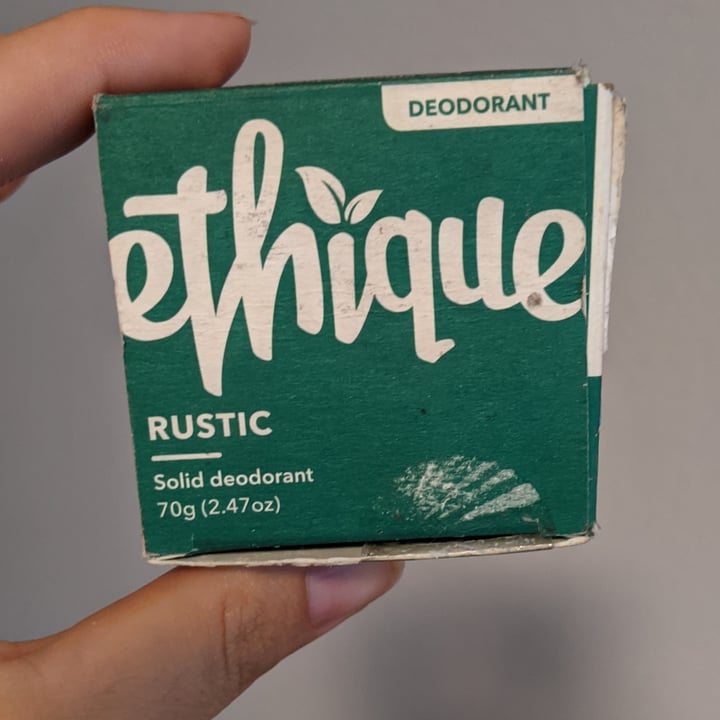 review photo of Ethique Rustic Solid Deodorant shared by @brookeandbuddy on 12 Jun 2021 - review