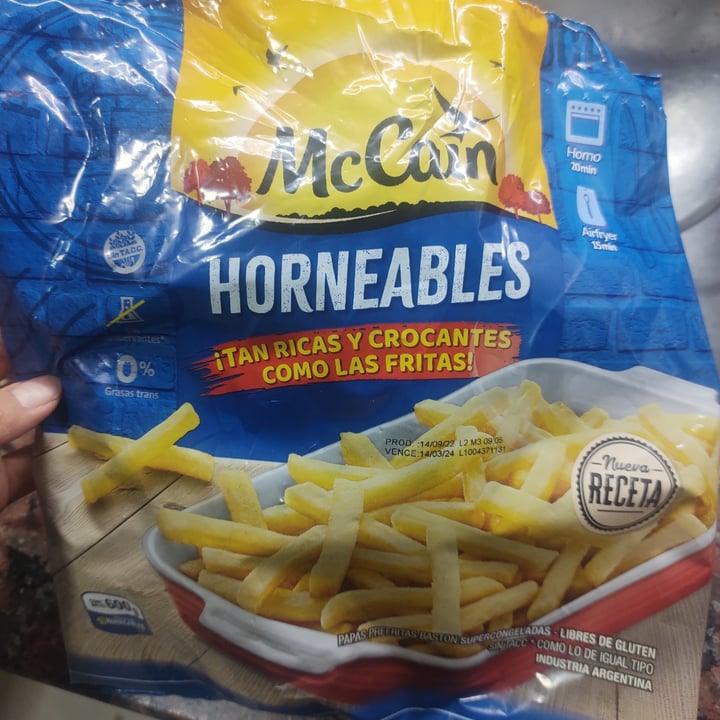 photo of McCain Papas fritas horneables shared by @melisabdn on  02 Oct 2022 - review