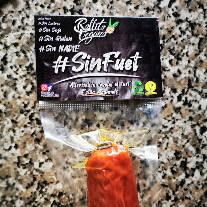 review photo of Rollito Vegano Sin Fuet Estilo Ahumado shared by @anascully on 06 Jul 2021 - review