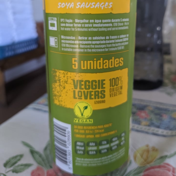 review photo of veggie lovers izidoro Vegan Sausages shared by @ritapep on 31 Aug 2022 - review
