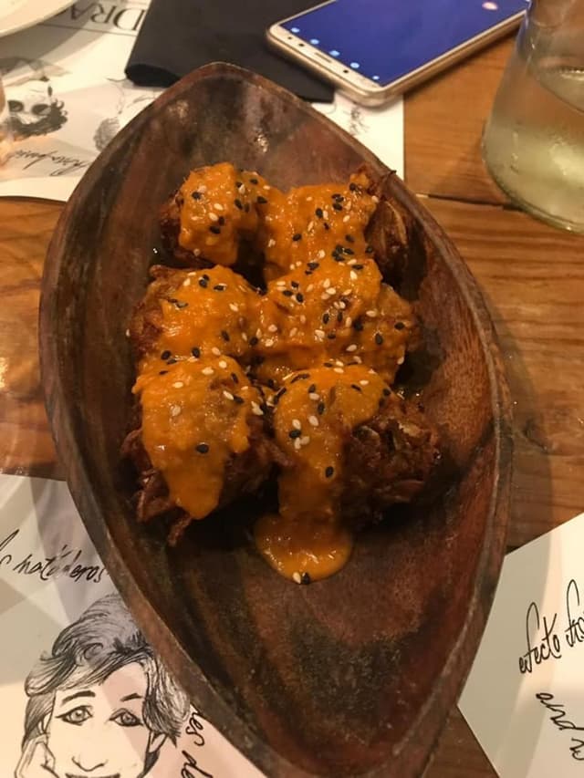 Foto do prato “Albóndigas en salsa”