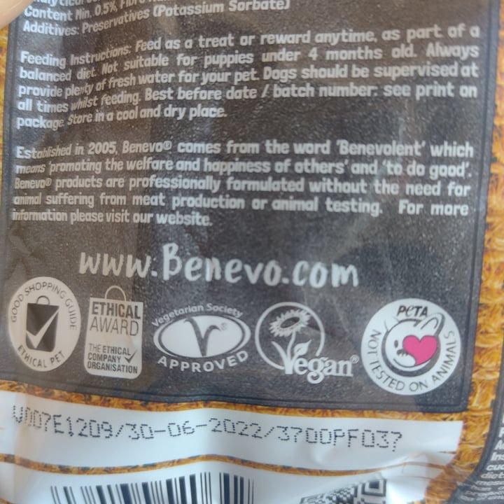 photo of Benevo Pawtato Dog Chews Small Knots shared by @felice on  28 Apr 2022 - review