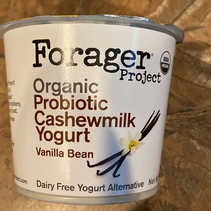 photo of Forager Project Organic Probiotic Cashewmilk Yogurt Vanilla Bean shared by @nathlena19 on  03 Jun 2022 - review