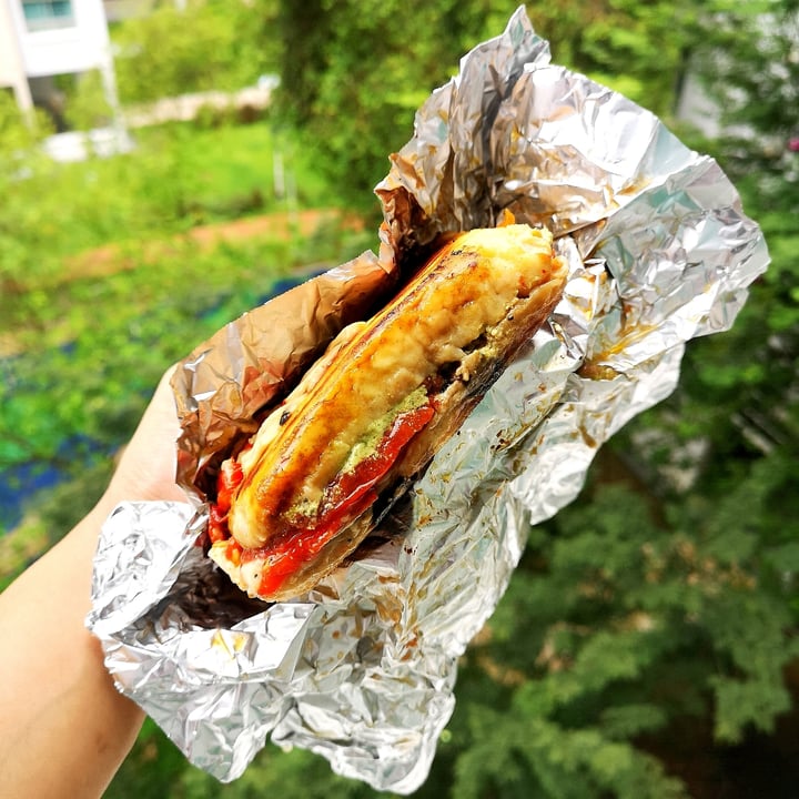 photo of Everyday Vegan Cafe Grilled Portobello Panini shared by @raffymabanag on  22 Nov 2021 - review