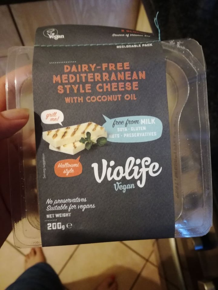 photo of Violife Dairy-Free Mediterranean Style Cheese shared by @cjandersenpost on  28 Sep 2019 - review
