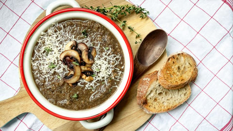 Hearty Mushroom Soup