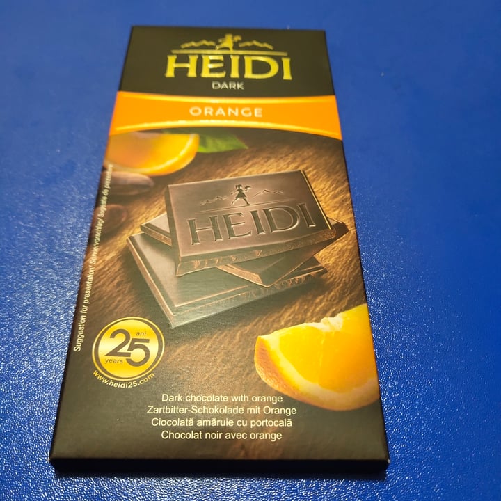 photo of Heidi Orange Dark Chocolate shared by @stevenneoh on  14 Aug 2020 - review