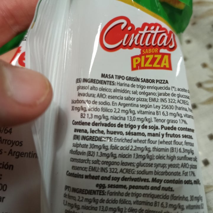 photo of Tostex Cintitas Sabor Pizza shared by @veganburgerok on  22 Aug 2020 - review