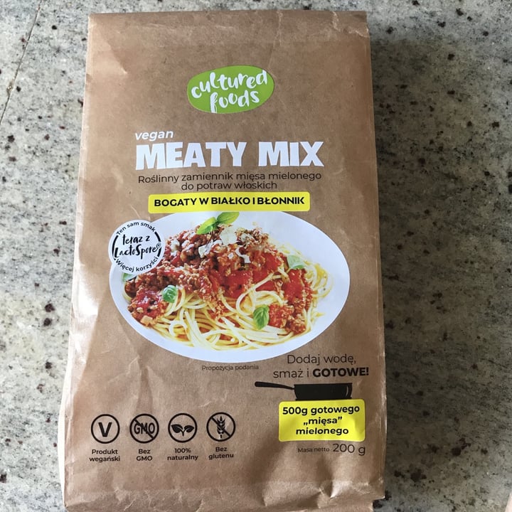 photo of Cultured Foods Meaty Mix shared by @afroditi222 on  25 Apr 2021 - review