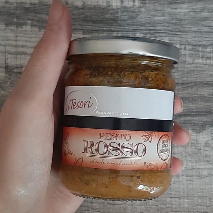 photo of I Tesori Pam Panorama Pesto rosso shared by @rross14 on  11 Jun 2022 - review