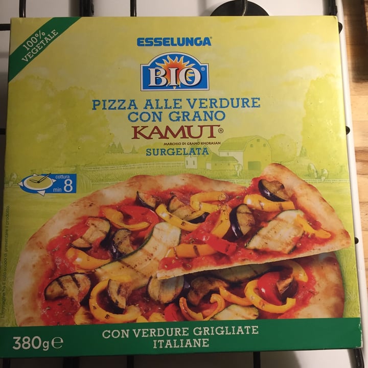 review photo of Esselunga Bio Pizza alle verdure con grano kamut shared by @piantecotte on 03 Sep 2021 - review