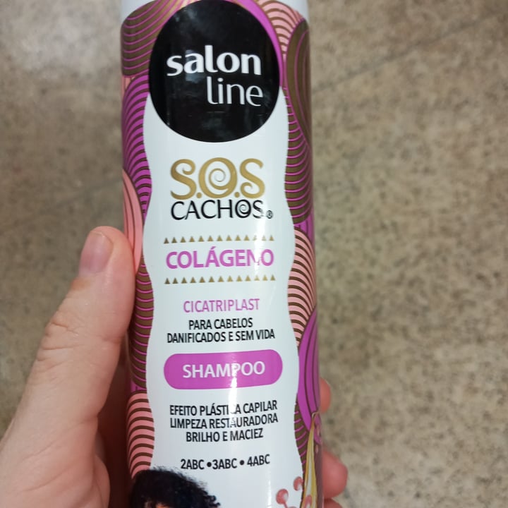 photo of Salon line shampoo colágeno cicatriplast shared by @analuciaoeiras on  07 Jun 2022 - review