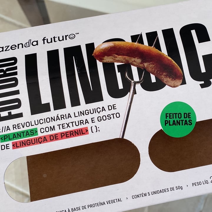 photo of Fazenda Futuro - Future Farm Futuro Linguiça shared by @barbaradavet on  08 May 2022 - review
