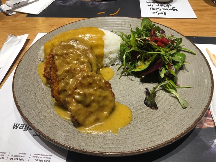 photo of Wagamama Vegan Katsu Curry shared by @shraddha on  23 Jan 2020 - review