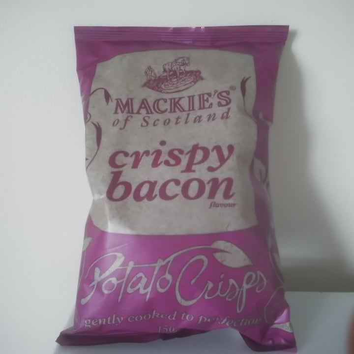 photo of Mackie's of Scotland Crispy Bacon (Potato Crisps) shared by @veganadam on  04 Oct 2021 - review