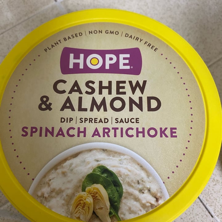 review photo of HOPE Foods Roasted Garlic Cashew & Almond Dip shared by @rbea03 on 14 May 2022 - review