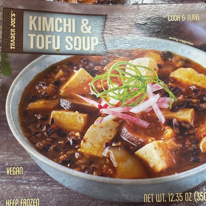 photo of Trader Joe's Kimchi & Tofu Soup shared by @kaykin1 on  30 Oct 2021 - review