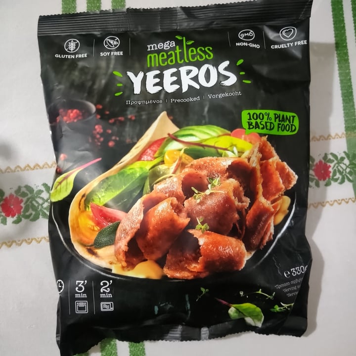 photo of Mega meatless Yeeros shared by @vagelis on  07 Mar 2021 - review