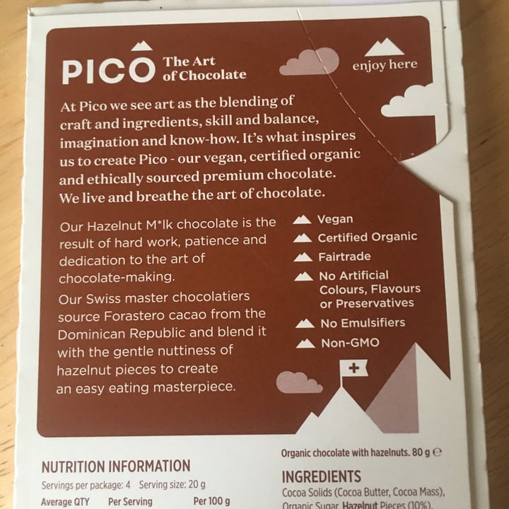 photo of Pico Chocolate Hazelnut M*lk shared by @dandan4 on  19 Dec 2021 - review