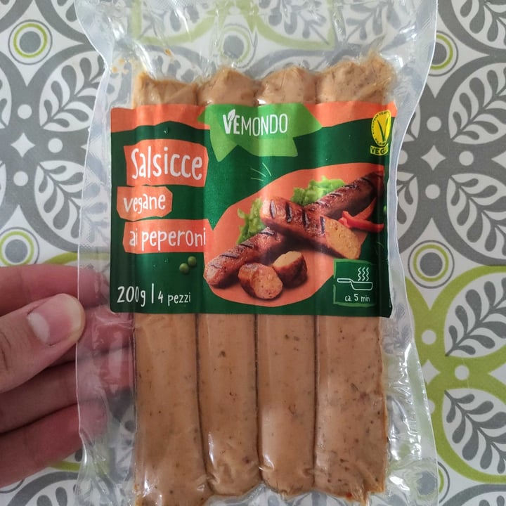 review photo of Vemondo Salsicce Vegane ai peperoni shared by @signormusetto on 16 Sep 2022 - review