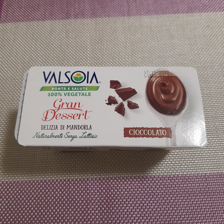 photo of Valsoia Gran Dessert Cioccolato shared by @dancinginthedark on  26 Jul 2022 - review