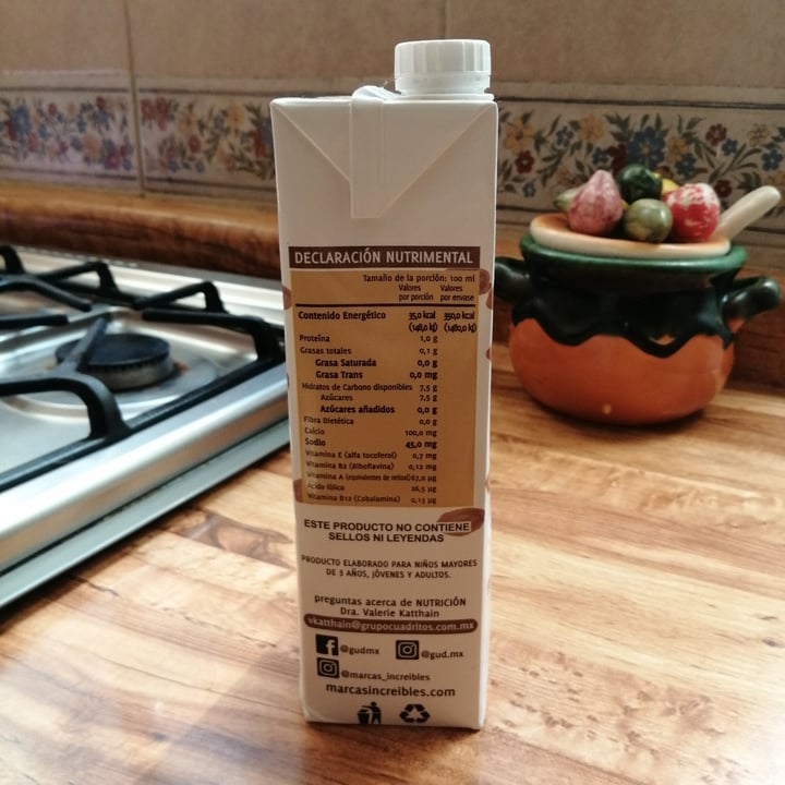 review photo of GüD Alimento Líquido de Arroz Orgánico sin Azúcar shared by @taniamirel on 07 Mar 2021 - review