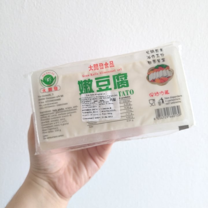 review photo of Gran Kaifa Alimentari srl Tofu Vellutato shared by @emmaboz on 02 Jun 2022 - review