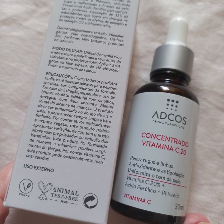 photo of Adcos Vitamina C 20 shared by @filomenabalsemao on  21 Aug 2022 - review