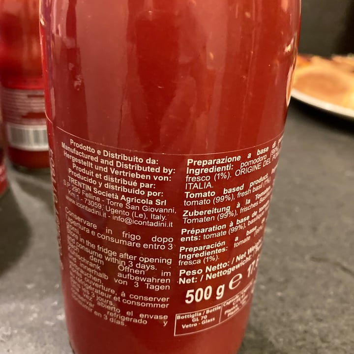 review photo of I Contadini La rustica - passata di pomodoro classica shared by @arturino on 25 Apr 2022 - review