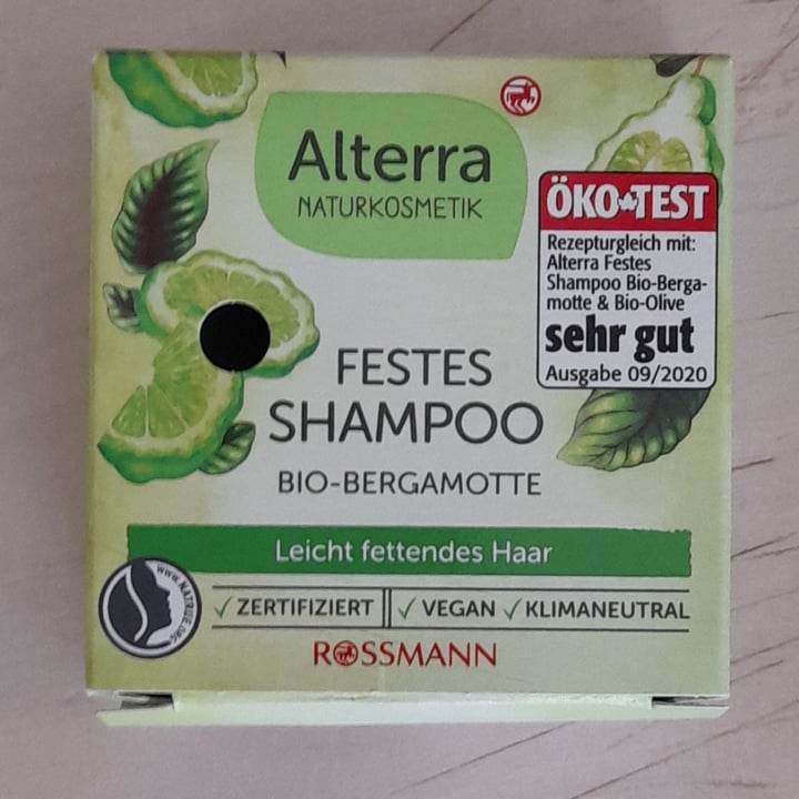 photo of Alterra Bio Bergamotte Festes Shampoo shared by @sbirurossa on  10 Jul 2022 - review