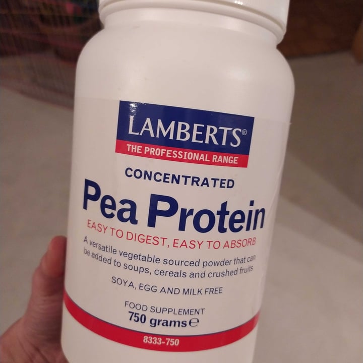 photo of Lamberts Pea Protein shared by @kapadeltani on  20 Jan 2022 - review