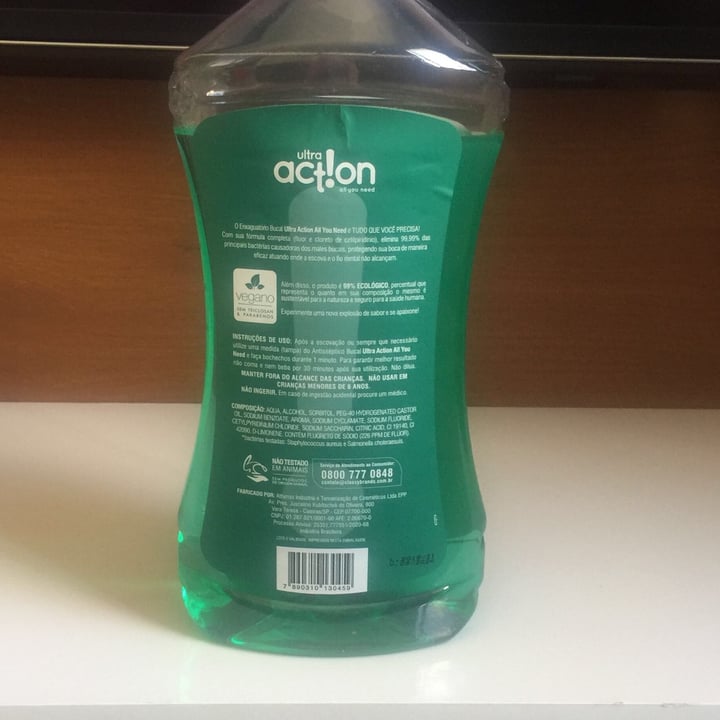 review photo of Ultra action Action Enxaguente Menta shared by @juniorwaar on 29 Apr 2022 - review
