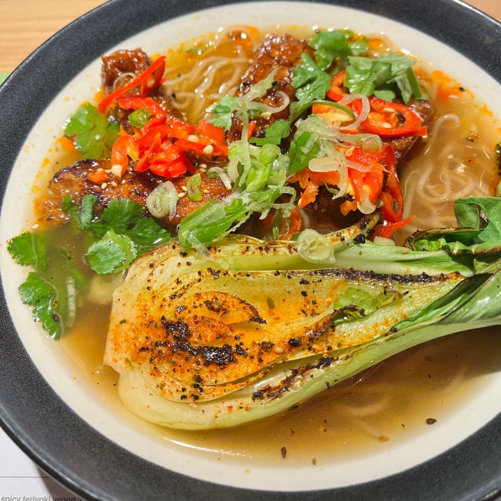 review photo of wagamama cambridge Spicy Vegan Short ‘rib’ Ramen shared by @devineoleary on 02 Jan 2022 - review