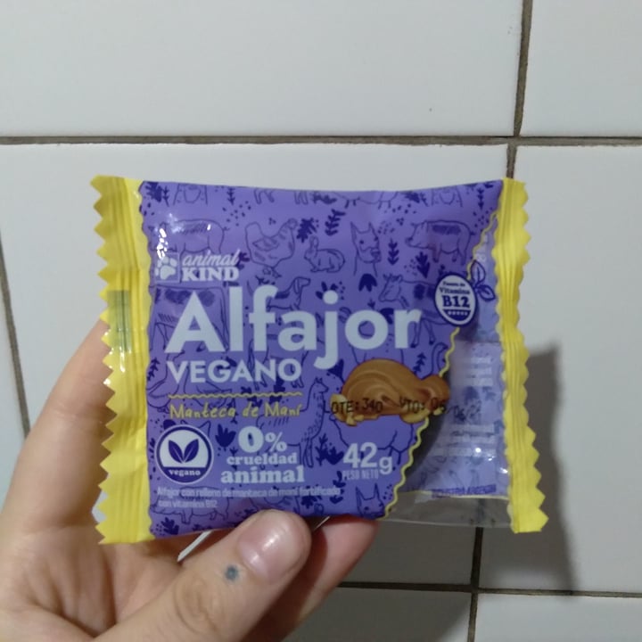 photo of Animal kind Alfajor Vegano shared by @ondavegan on  24 Jan 2022 - review