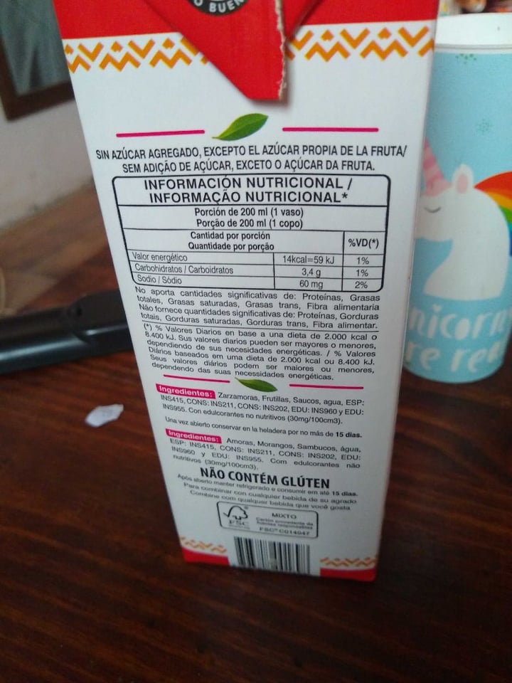 review photo of El Bolsón Jugo de Frutos Rojos shared by @daipraesepe on 09 Dec 2019 - review