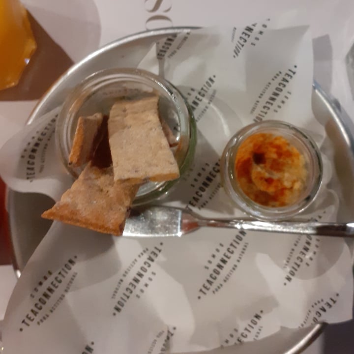 photo of Tea Connection Lomitas Madre Burga con papas shared by @zoemontiel on  10 Apr 2021 - review