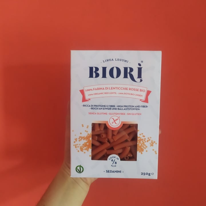 photo of Biori Biori' Sedanini di Lenticchie Rosse Bio shared by @martinaaa on  16 Apr 2022 - review