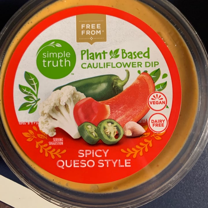 review photo of Simple Truth Plant based cauliflower dip buffalo shared by @khart24 on 30 Apr 2021 - review