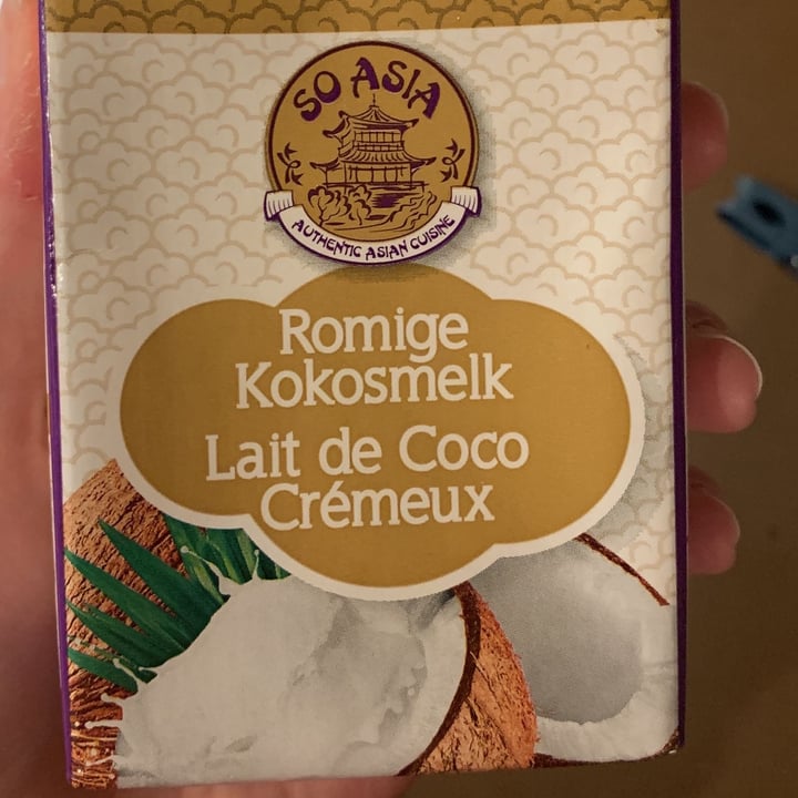 review photo of So Asia Lait de coco cremeux shared by @beamanicone on 16 Mar 2022 - review