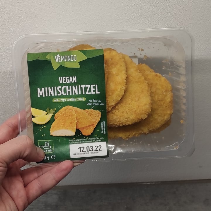 photo of Vemondo Vegan Mini Schnitzel shared by @danga on  13 Mar 2022 - review