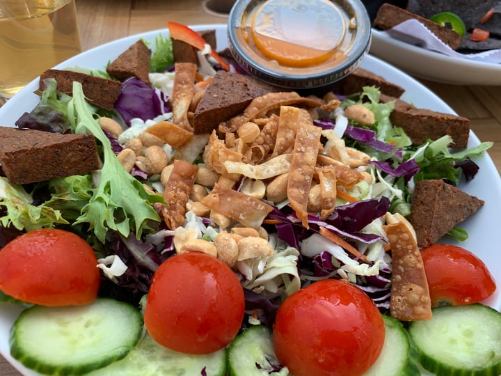 photo of Upland Brewing Co Blackened Tofu Salad shared by @jeremytheape on  13 May 2022 - review