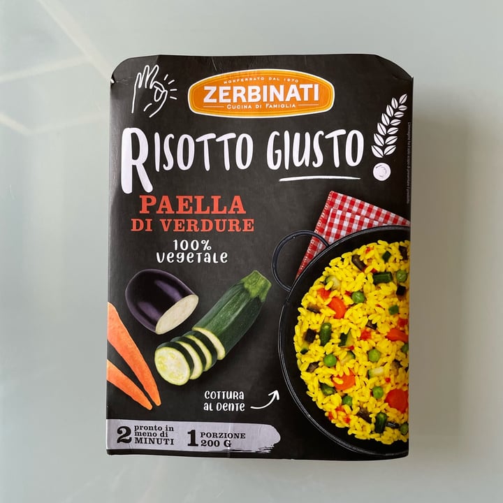 photo of Zerbinati Risotto giusto! Paella di verdure shared by @mariannazemi on  16 Sep 2022 - review
