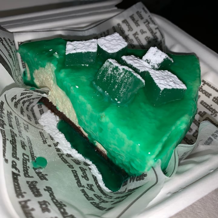 review photo of Vegan Streetfood Deli - Obs Turkish delight cheesecake shared by @jocromieveganjourney on 18 Mar 2022 - review