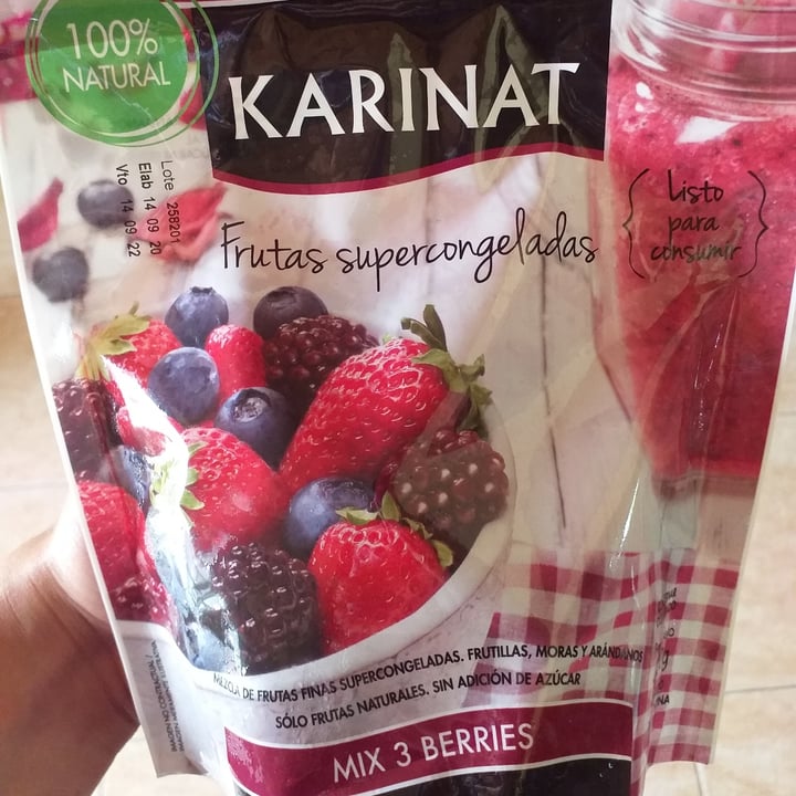 photo of Karinat Mix 3 Berries shared by @tamaraveganism on  23 Dec 2020 - review