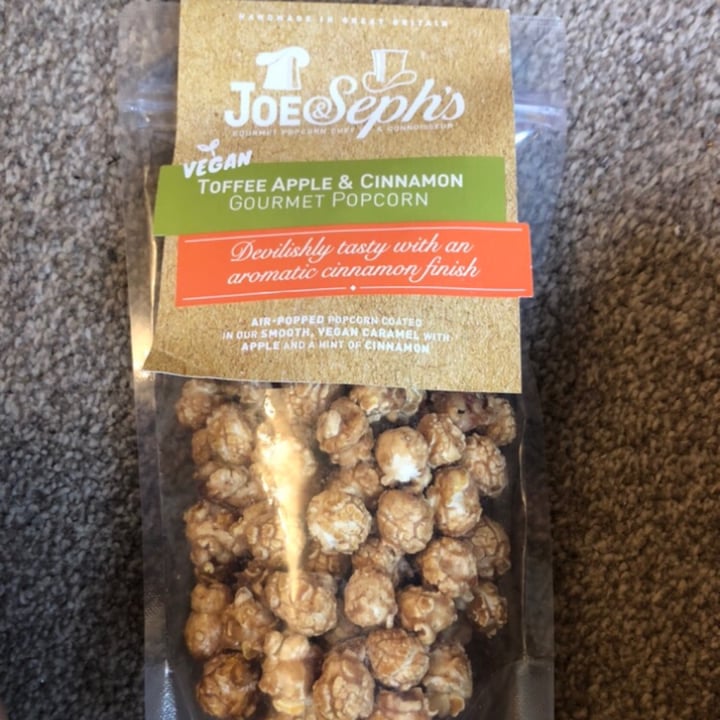 photo of Joe & Seph’s Toffee Apple & Cinnamon Gourmet Popcorn shared by @karisbx on  23 Aug 2020 - review