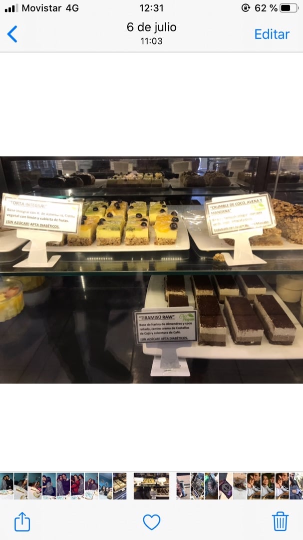 review photo of GOPAL Orgánico & Natural Torta de frutos rojos shared by @jenniferchavess on 09 Dec 2019 - review