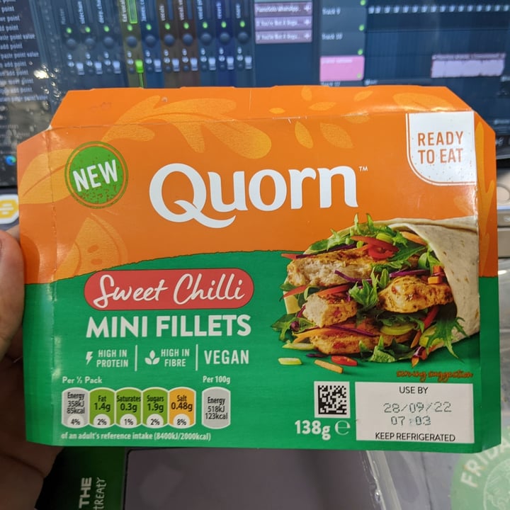 photo of Quorn Sweet chilli mini fillets shared by @katchan on  08 Aug 2022 - review