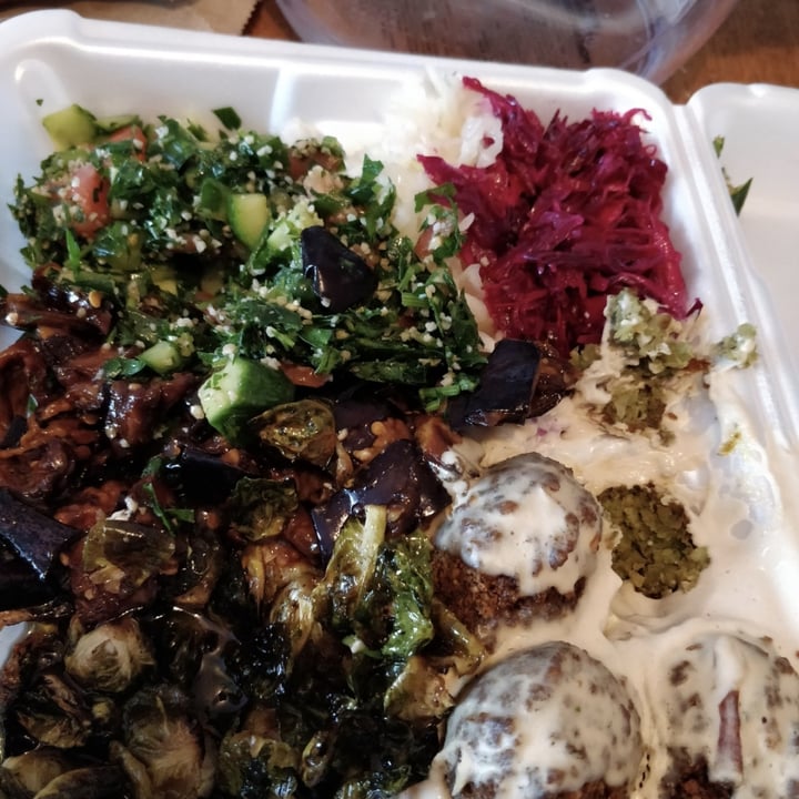 photo of Falafel St. Jacques Falafel plate shared by @wishes on  02 Nov 2021 - review