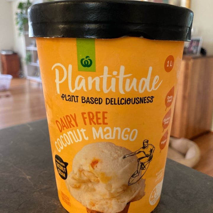 review photo of Plantitude Coconut mango ice cream shared by @dmery on 14 Dec 2021 - review