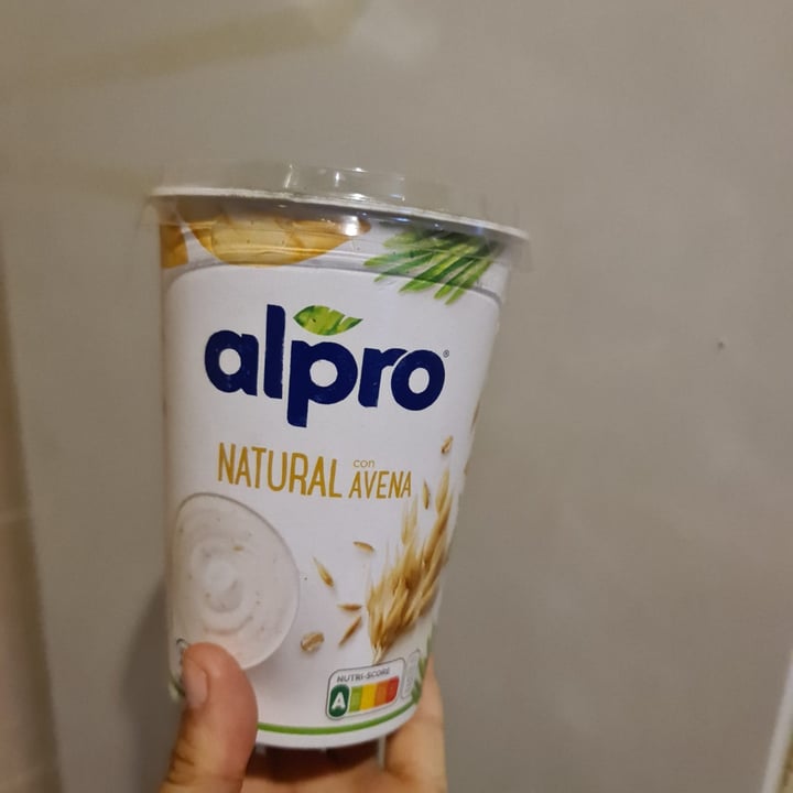 photo of Alpro Yogurt Natural con Avena shared by @ceciliaalba on  03 Jan 2021 - review